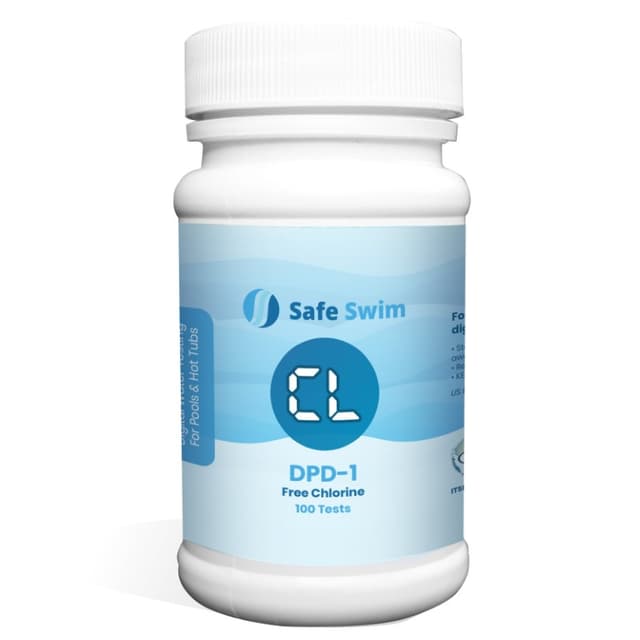 Free Chlorine DPD-1 Strips (100)